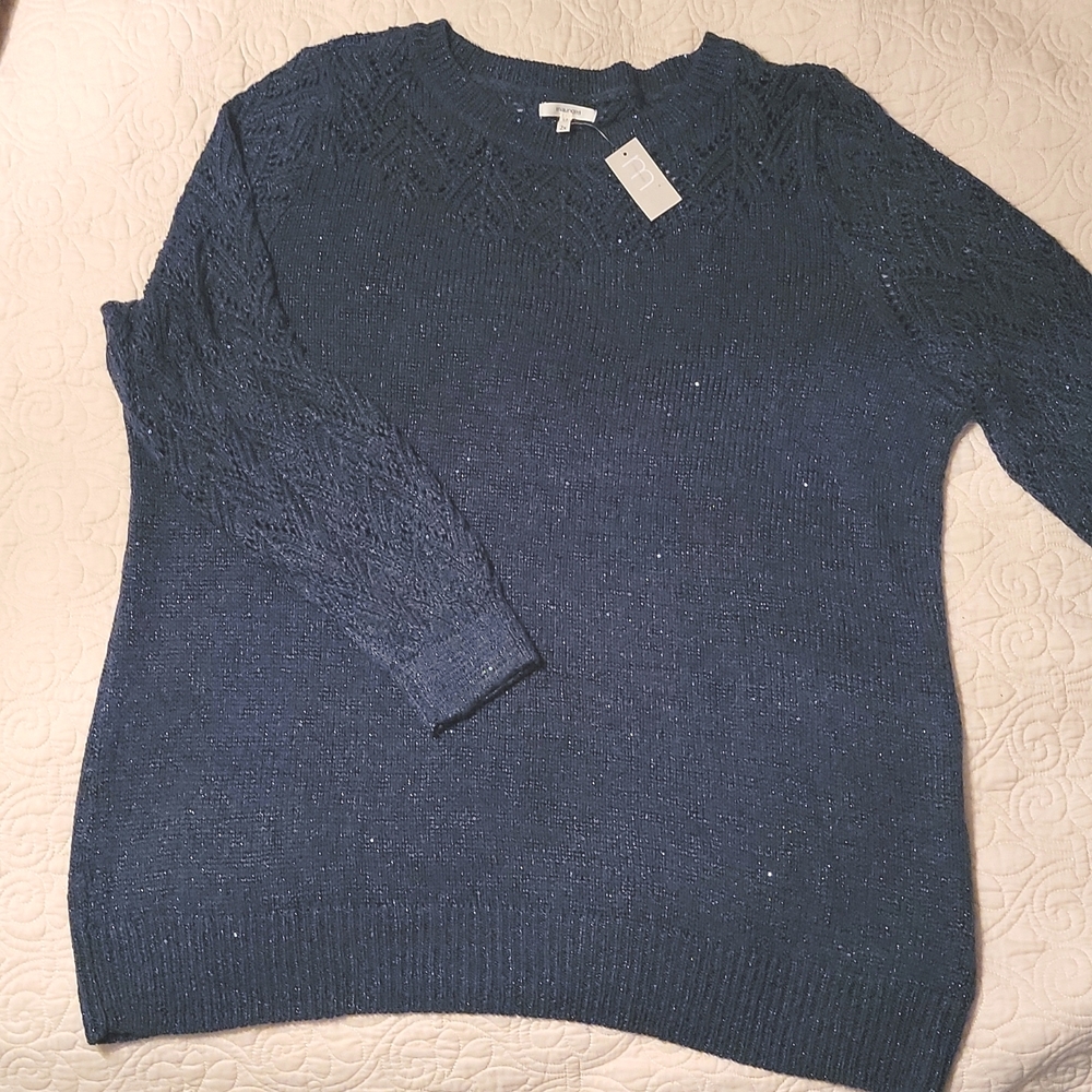 Maurices Sweater 2X, 34" long Tuninc